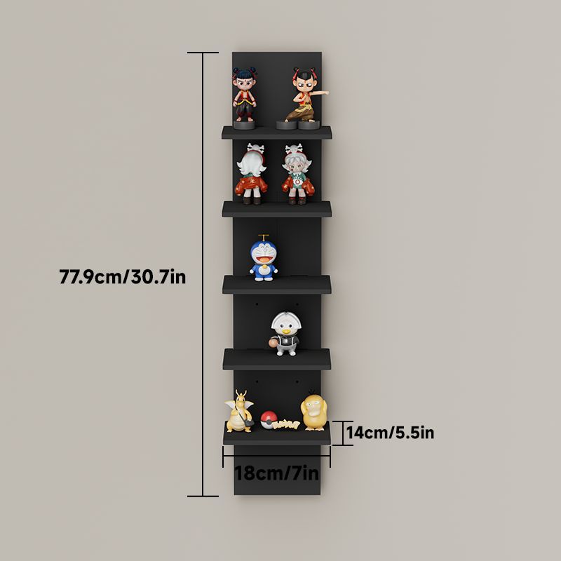 Corner shelf made of dense plywood, multi-layered