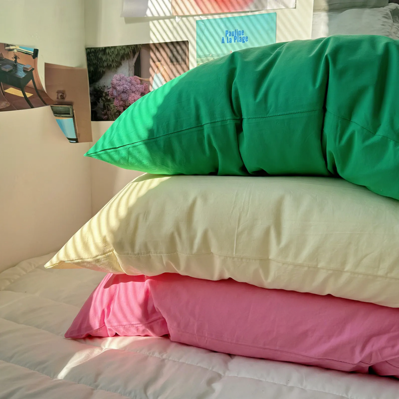 Cotton pillowcase, 48×74 cm