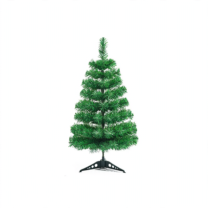 Artificial Christmas tree with flocking
