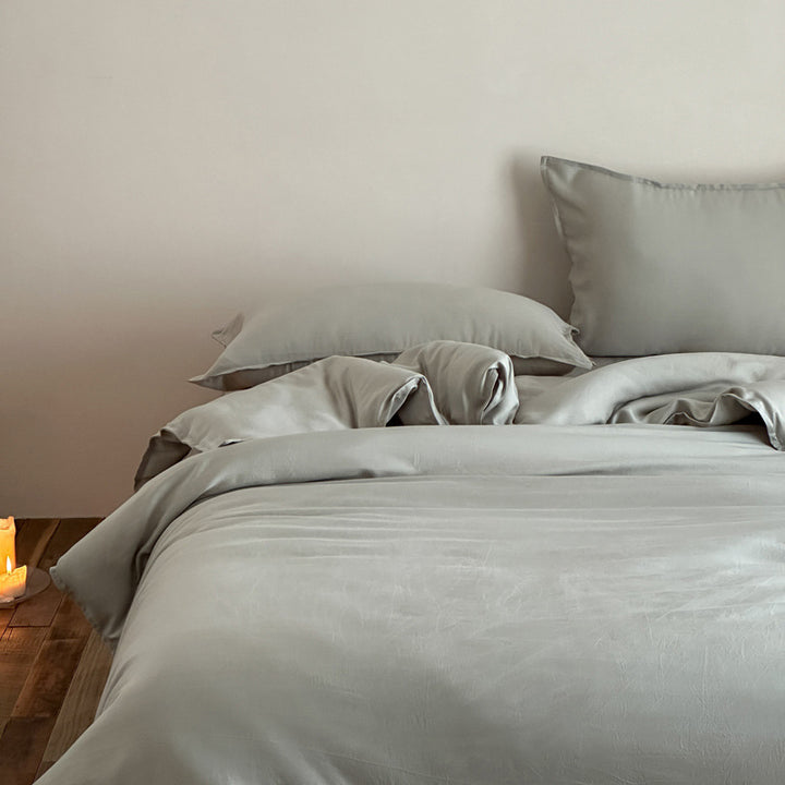 Summer bedding set made of Lyocell, 4-piece