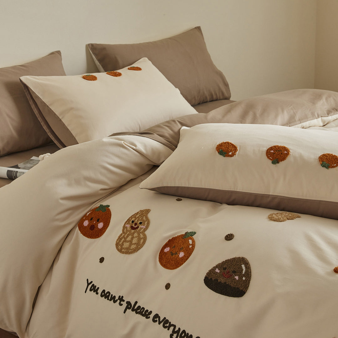 Children's bedding set, cotton, cartoon pattern