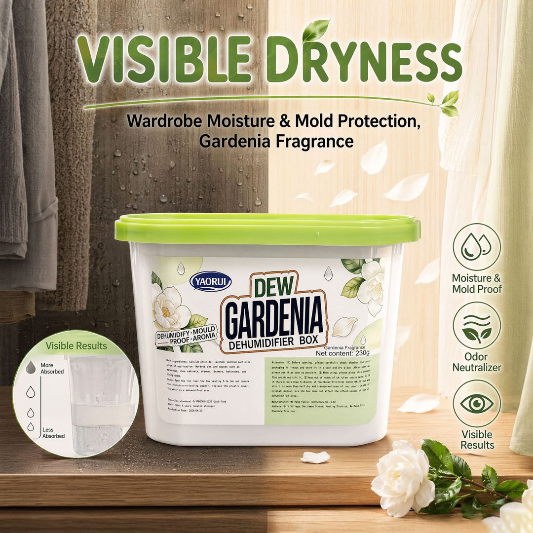 Dehumidifier box with gardenia scent, 230 g