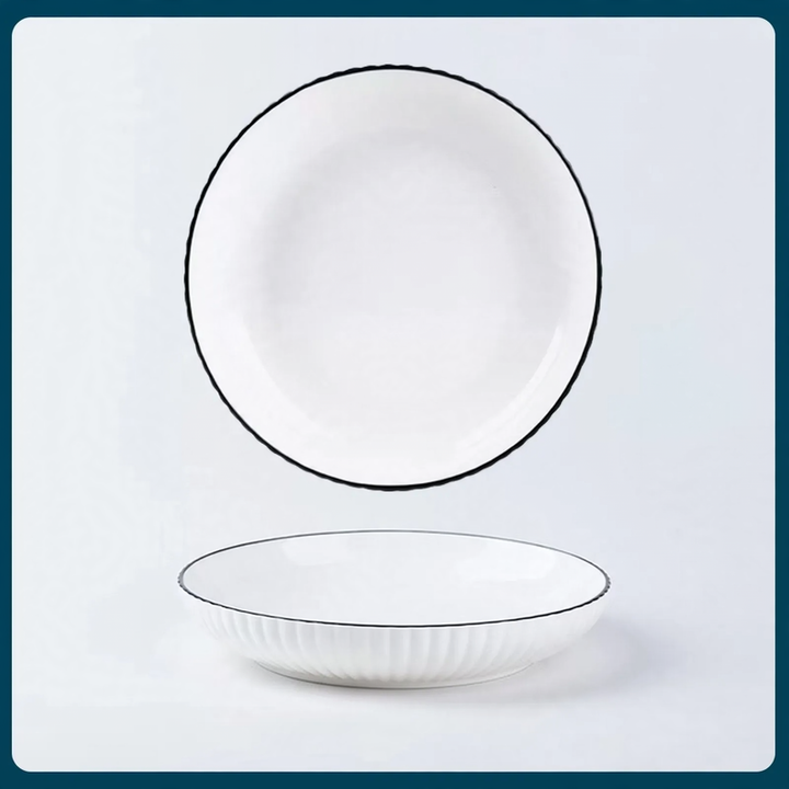 Ceramic dining set, Japanese style, various sizes