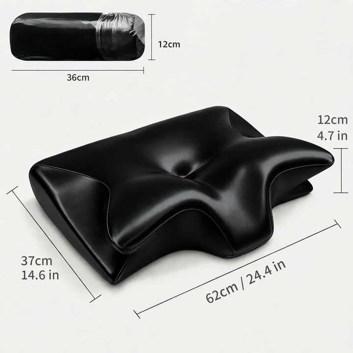 Butterfly shape cushion memory foam ice silk