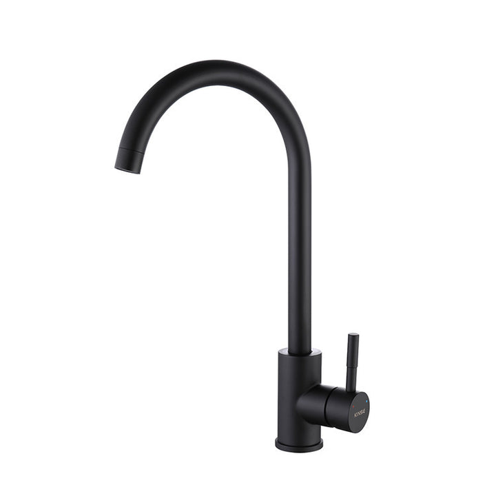 Stainless Steel Kitchen Faucet with Ceramic Valve