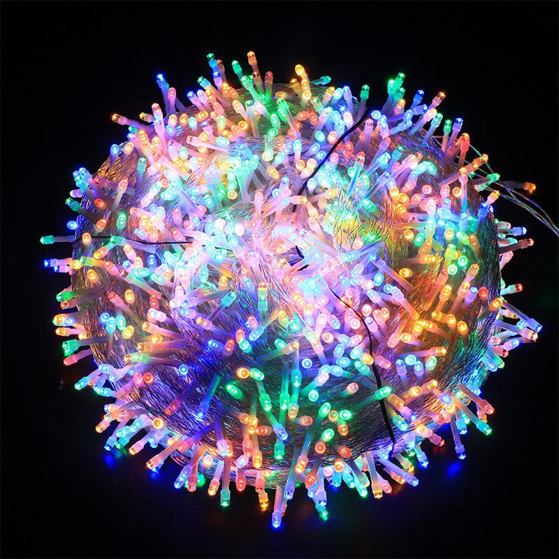 LED string lights for indoor and outdoor use