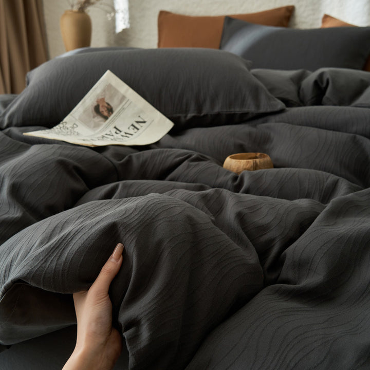 Bedding set made of cotton, Japanese style, 3–4 pieces