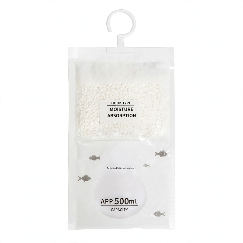 Hanging fragrance dehumidifier bag for the wardrobe