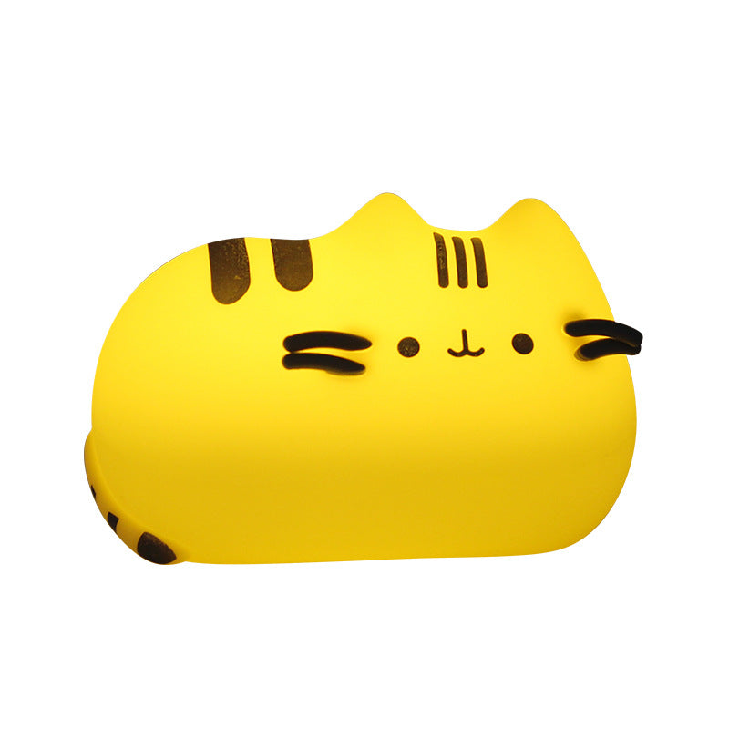Silicone Tap Light, Cat Design, rechargeable
