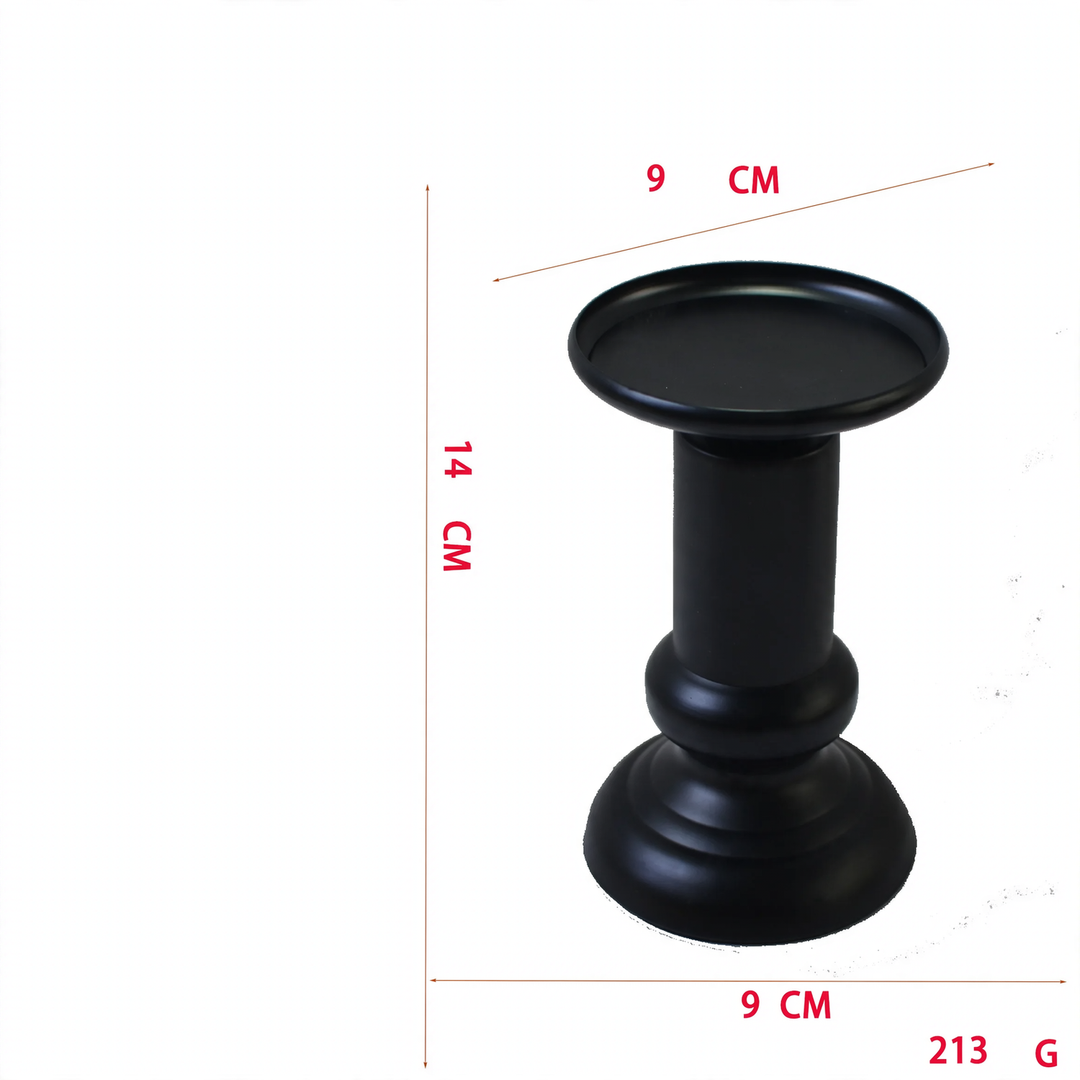 Decorative candle holder made of iron