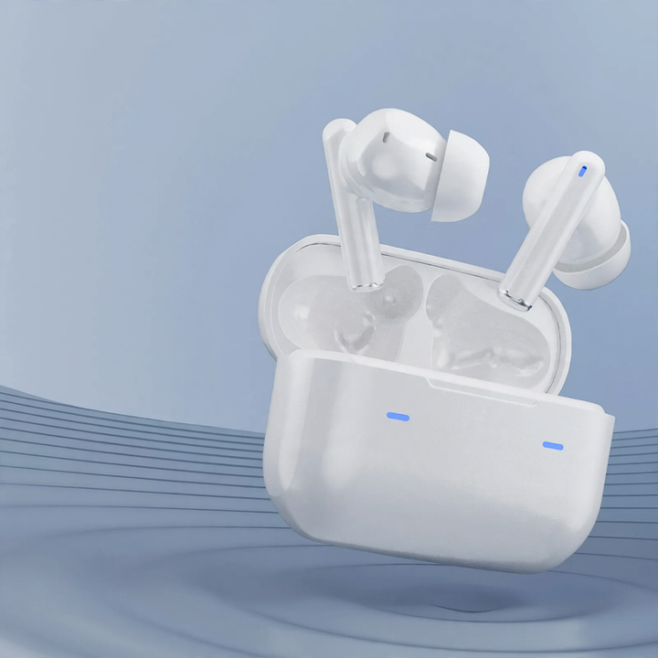 Waterproof TWS earphones with noise cancellation