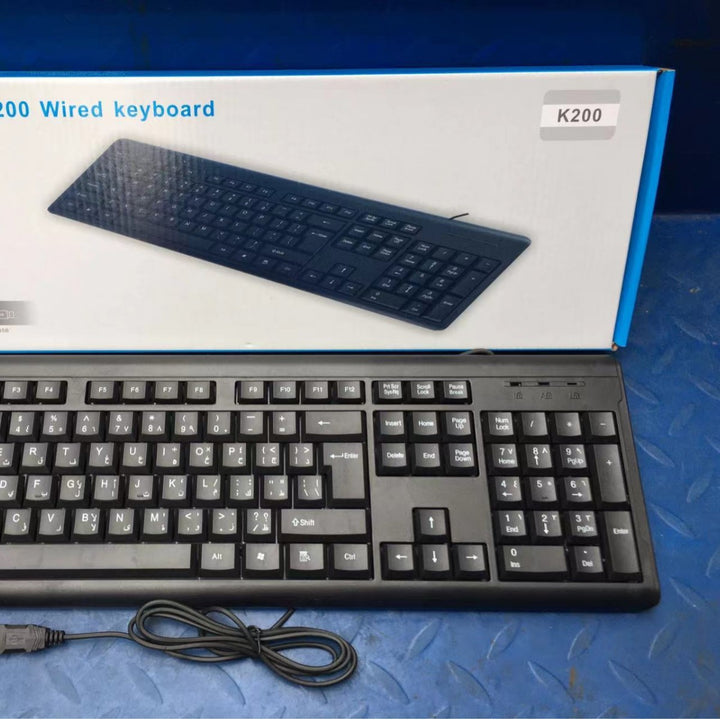 Wired Keyboard LD-618, USB, ABS