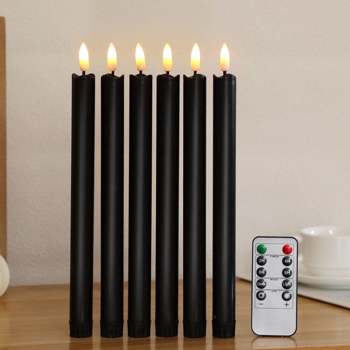 LED decorative candle with deceivingly real flicker effect