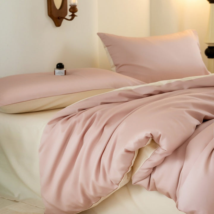 Lyocell-Cotton-Bedding-Set, silky soft, solid color