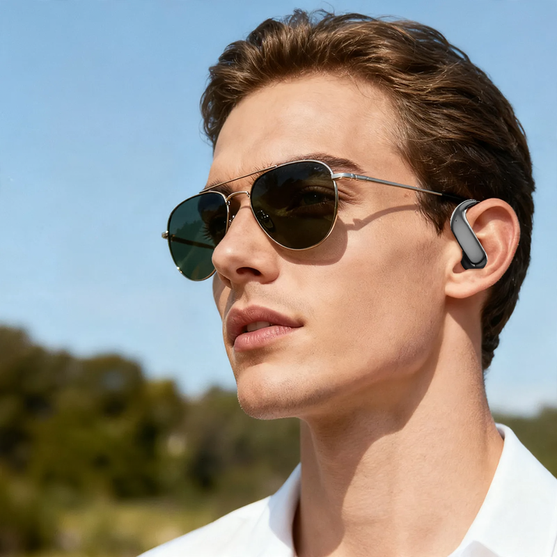 Bluetooth ear hook earphones with translation function