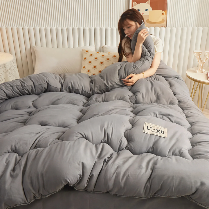 Synthetic fiber duvet, four seasons