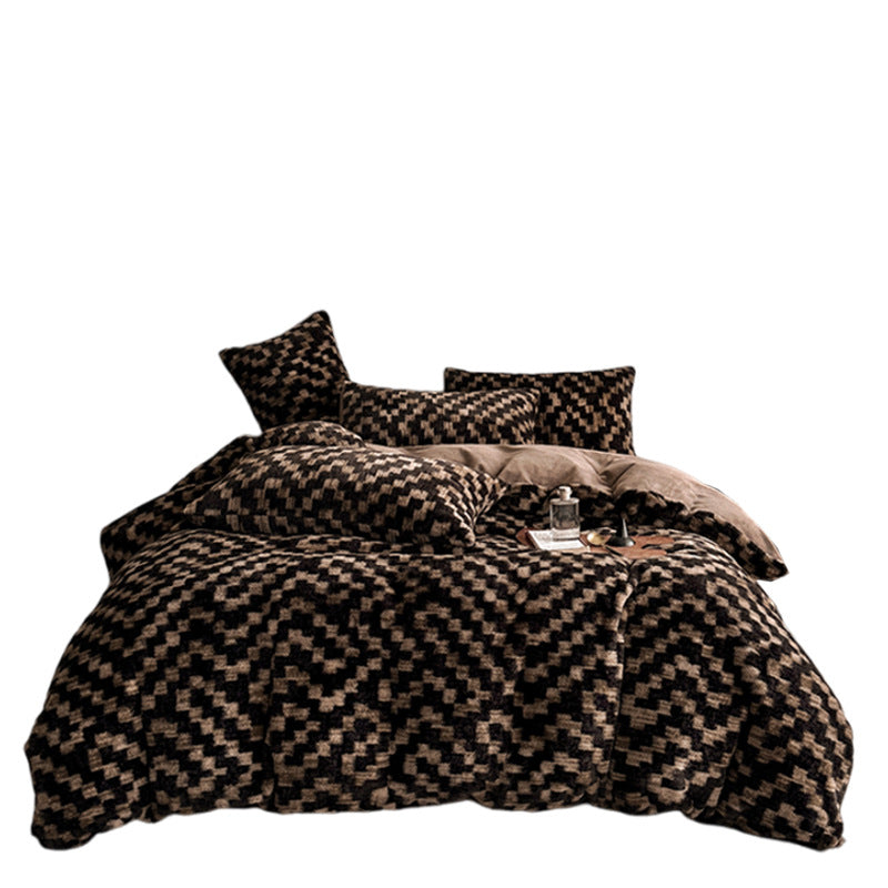 Milk fiber bedding set, winter, antistatic