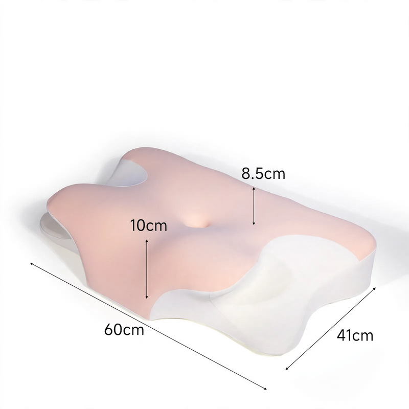 Memory foam neck support pillow, ergonomic