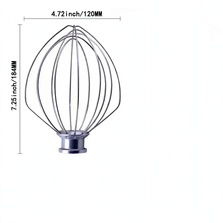 Mixing tool set for food processor, stainless steel