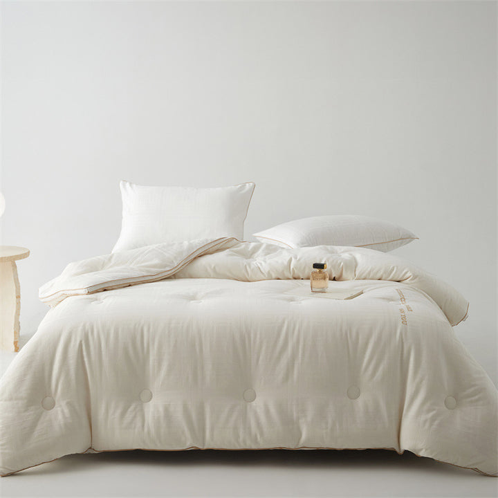 Cotton duvet with soybean fiber filling, warm, autumn/winter