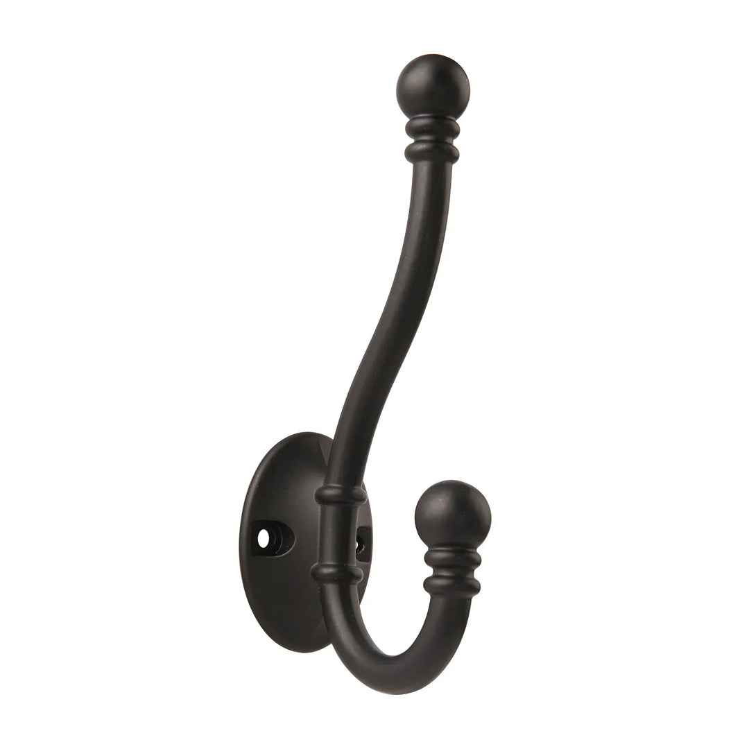 Stornfield | High Quality Brass Robe Hook - Classic Style - Various Colours - High Quality - 1 Piece