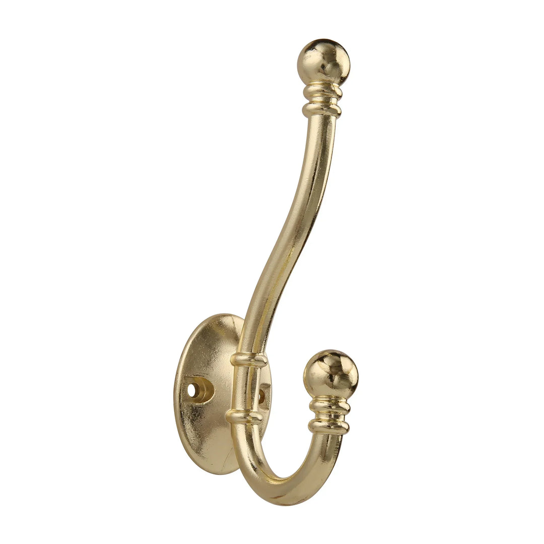 Stornfield | High Quality Brass Robe Hook - Classic Style - Various Colours - High Quality - 1 Piece