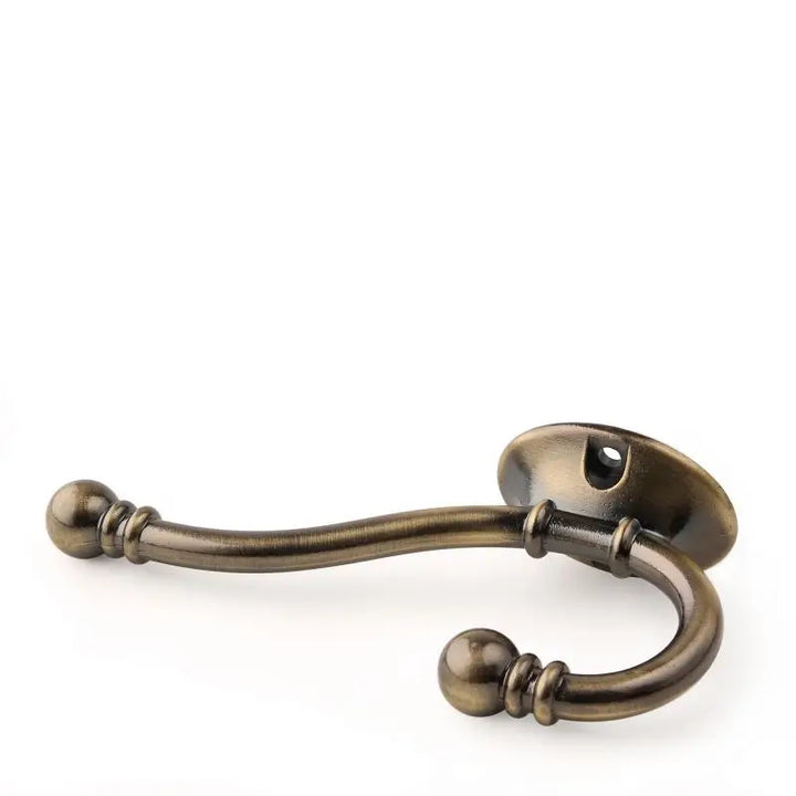 Stornfield | High Quality Brass Robe Hook - Classic Style - Various Colours - High Quality - 1 Piece