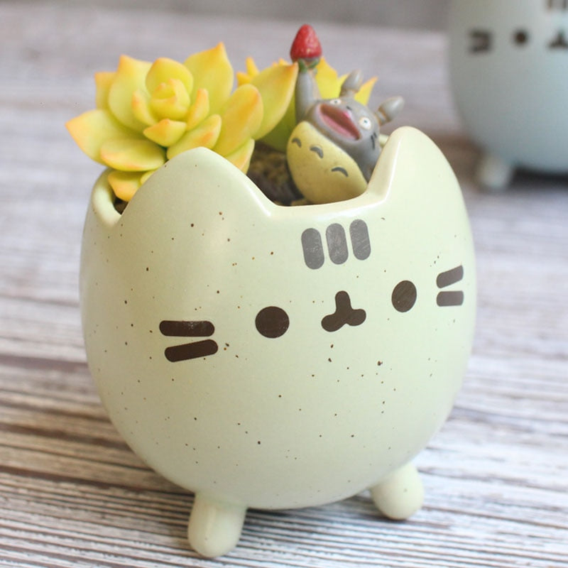 Stornfield Box-Shaped Ceramic Garden Planter, Easy to Maintain