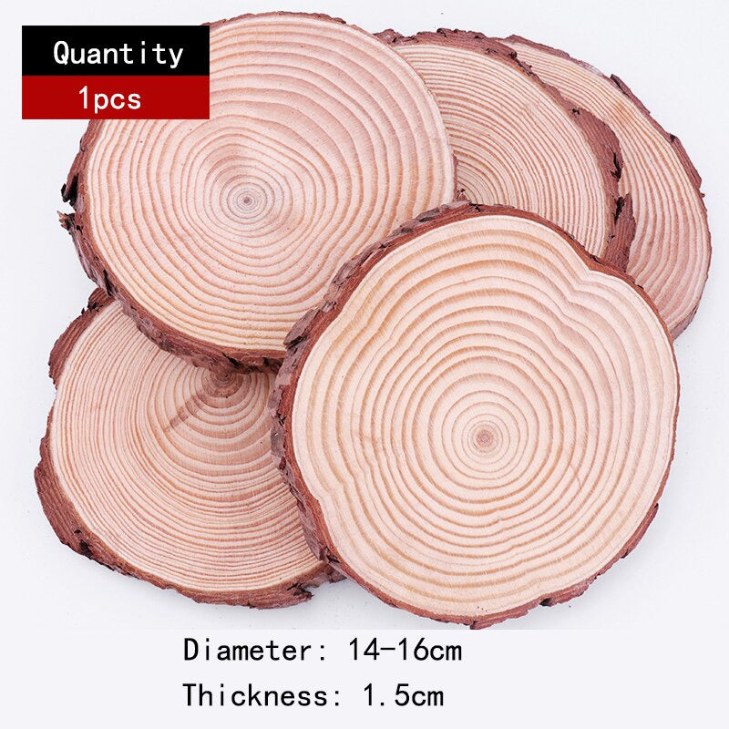 Natural Wood Slice Coasters | Stornfield