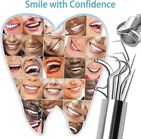7-piece stainless steel toothpick set | Stornfield