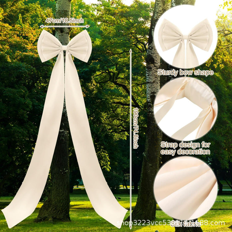 Decorative Christmas bow for tree and decoration