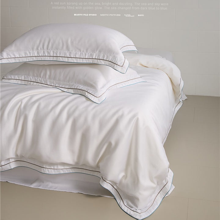 Luxurious bedding set made of long-staple cotton