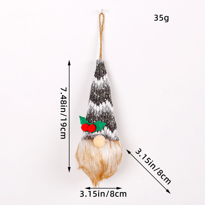 Glowing Christmas Gnome with Sequin Hat