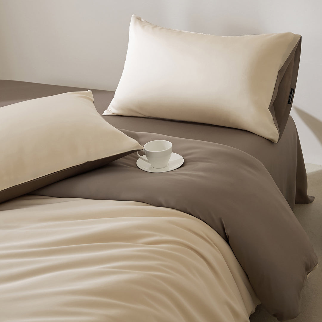 Lyocell bedding with cooling effect for summer