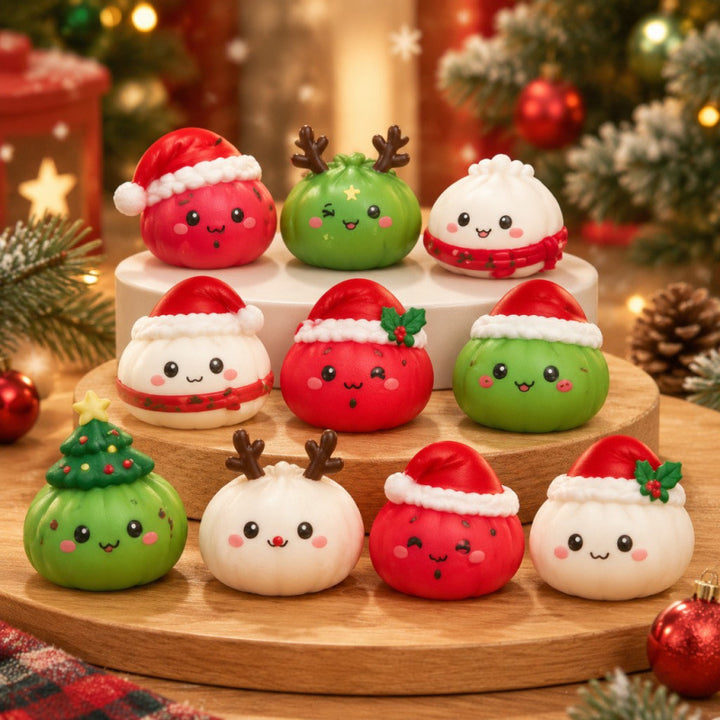 Christmas Advent Calendar with modeling clay