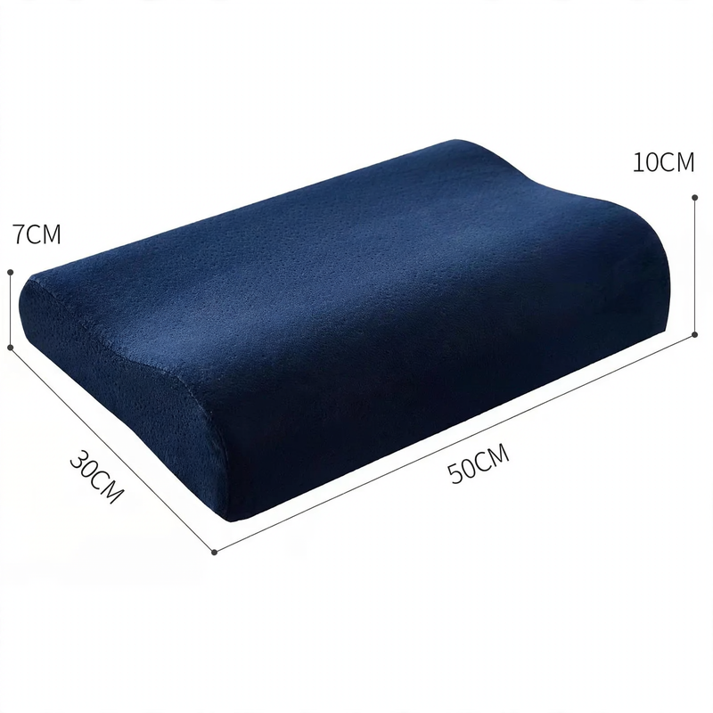 Wellen-neck support pillow made of memory foam