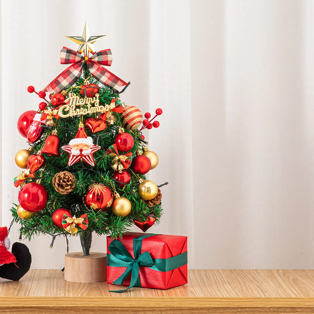 Exclusive table Christmas tree with lighting