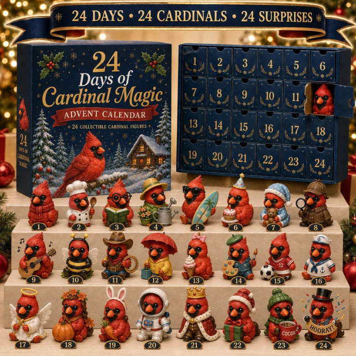 Magical Animal Advent Calendar made of Acrylic