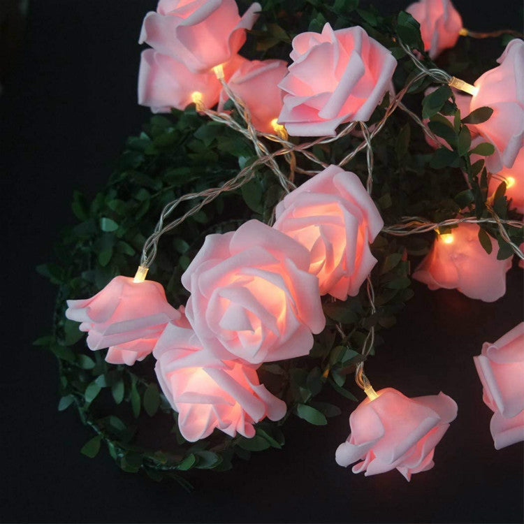 LED-Rose String Lights for Romantic Decoration