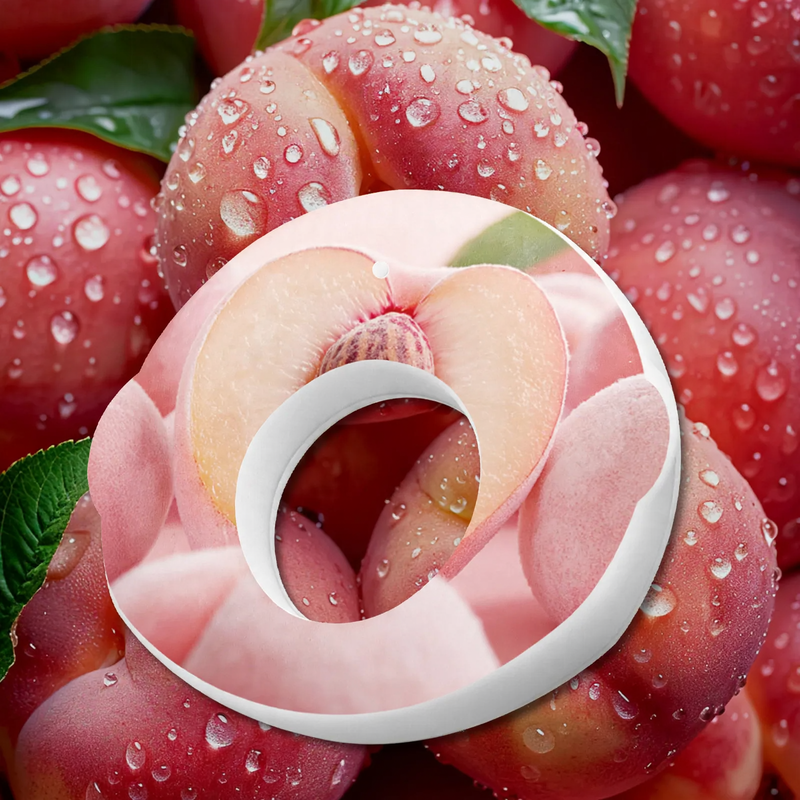Drinking cup with aroma ring and straw, 600 ml