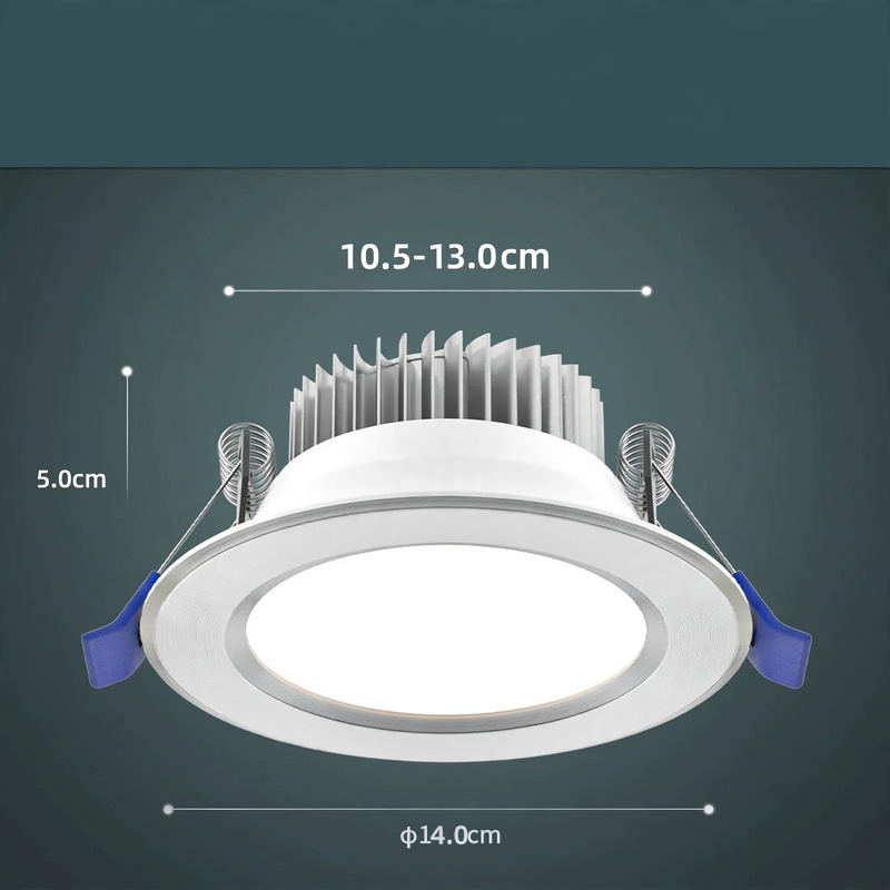 LED recessed light made of aluminum