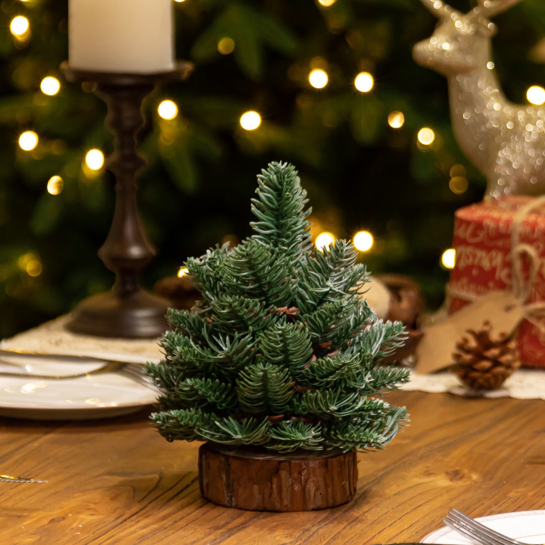 Mini Christmas tree made of PE, 20/25 cm
