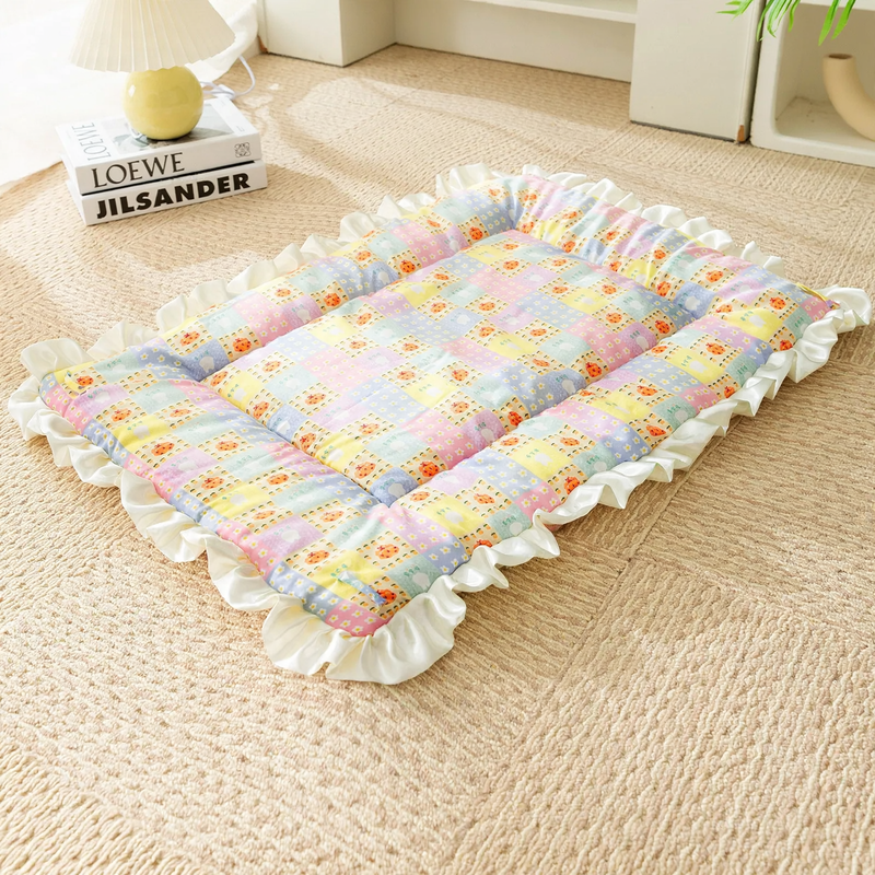 Heating pet mat made of fleece
