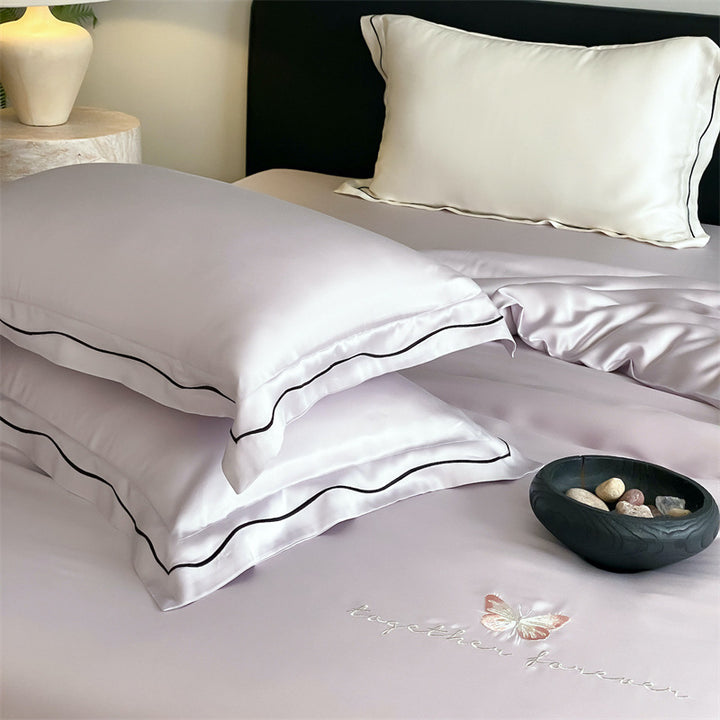 Solid color Tencel duvet cover, Class A, silky and soft