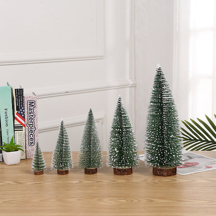 Mini Christmas tree made of sisal, various sizes