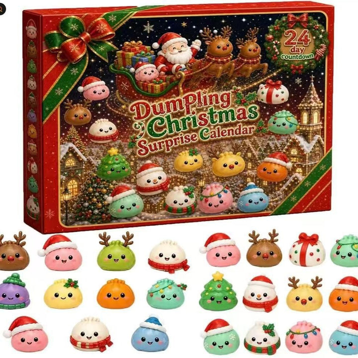 Christmas Advent Calendar with 24 Surprise Toys