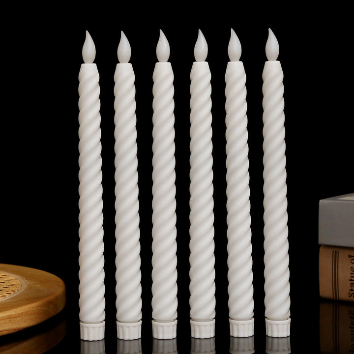 LED cylinder candle for festive occasions