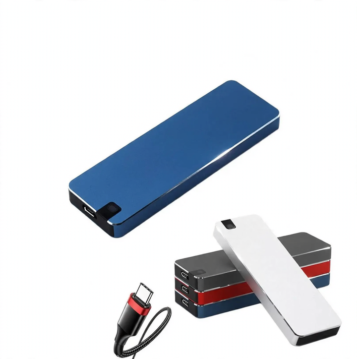 Mobile SSD, up to 128 TB, USB-C / USB 3.1