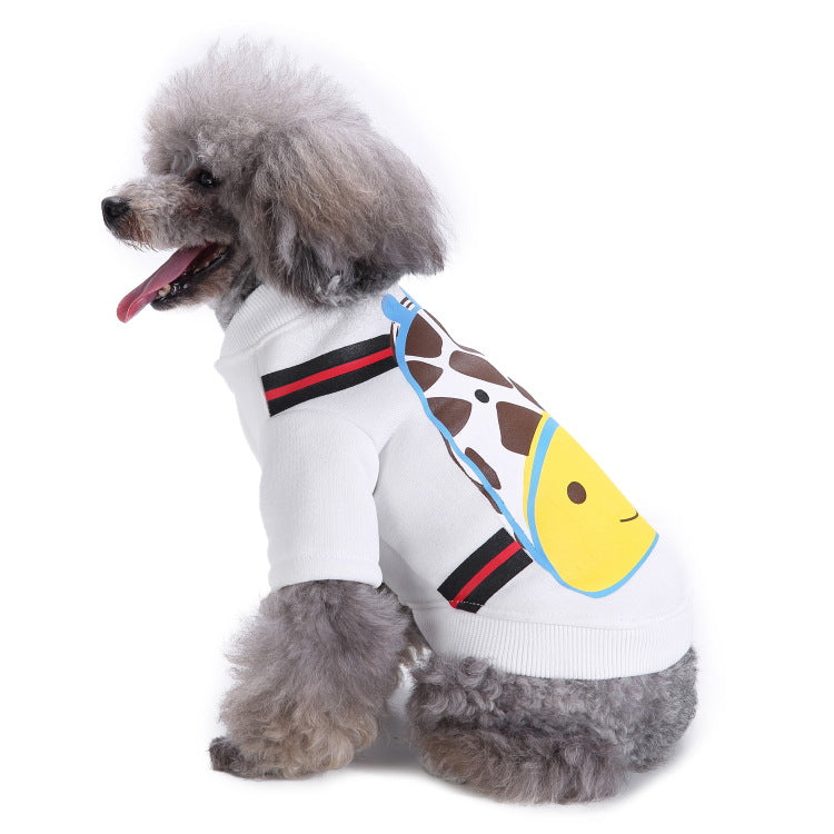 Hooded sweatshirt for dogs, autumn and winter