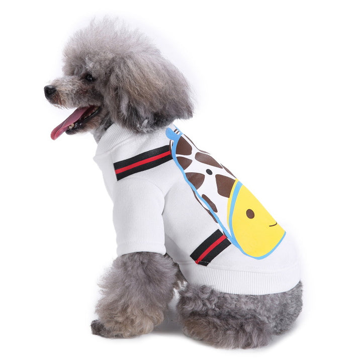 Hooded sweatshirt for dogs, autumn and winter